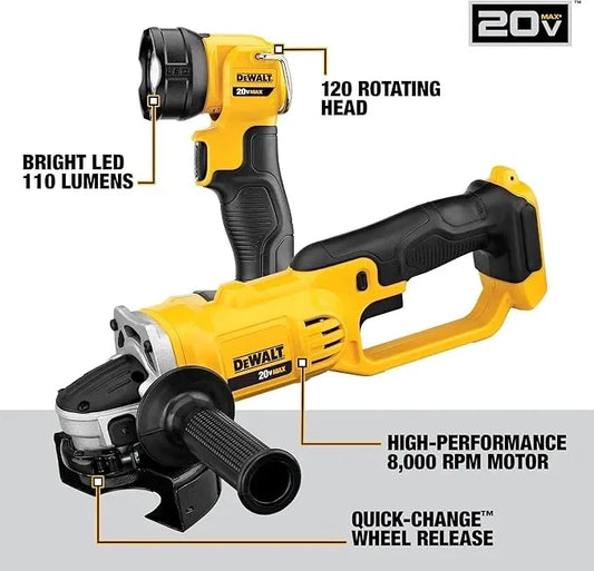 DEWALT 20V MAX 9-Tool Cordless Combo Kit w/ Drill, Impact, 2 Batteries DCK940D2